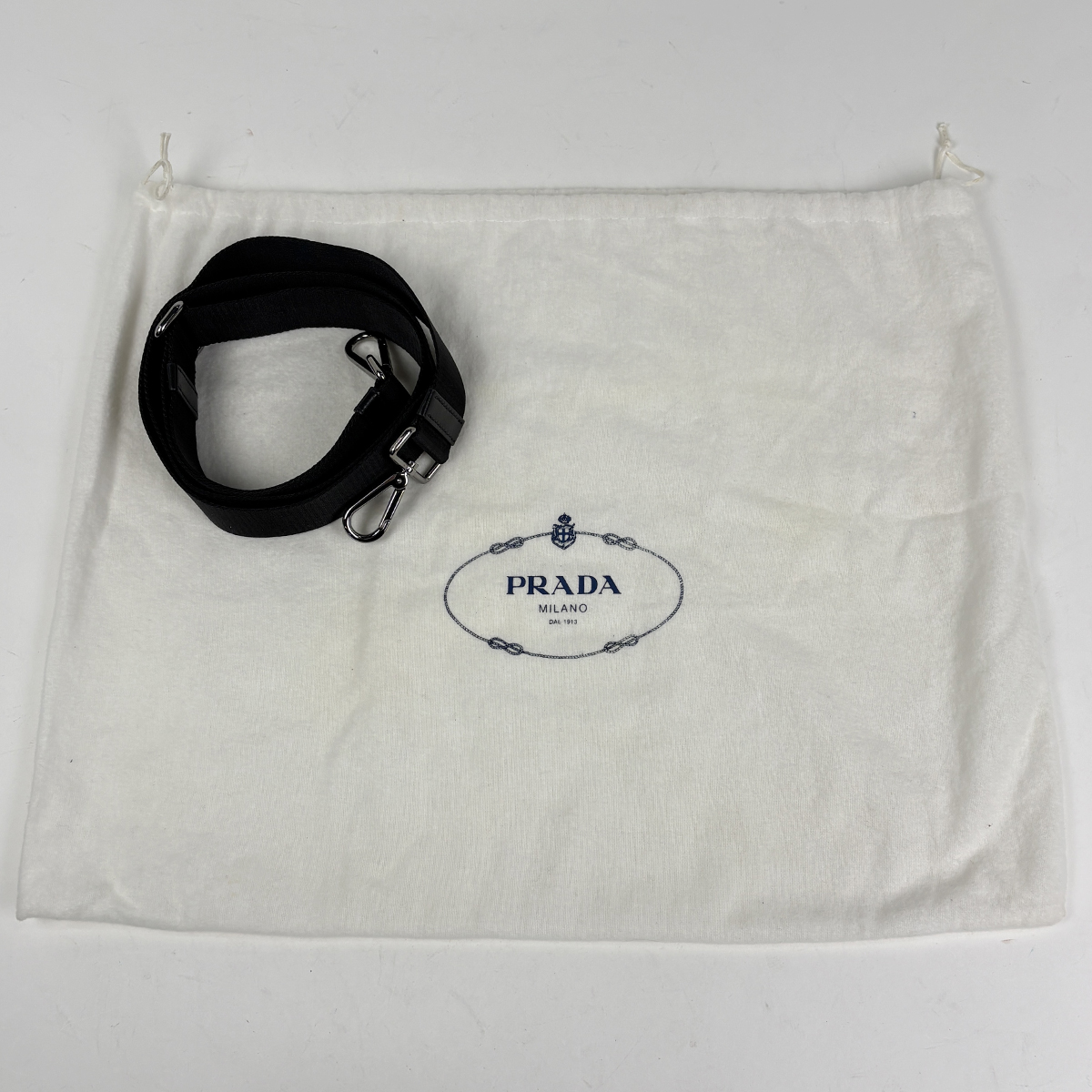 プラダ PRADA ロゴプレート トートバッグ チェック柄 リバーシブル 
