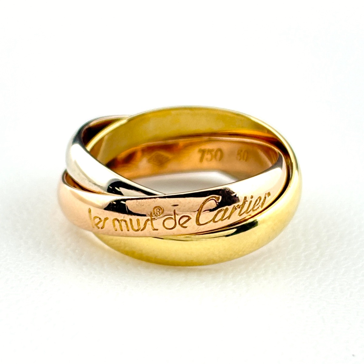 カルティエ CARTIER トリニティ リング YG イエローゴールド 指輪