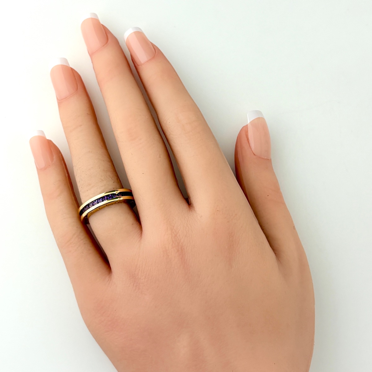 ブルガリ BVLGARI ビーゼロワン リング YG イエローゴールド 指輪 