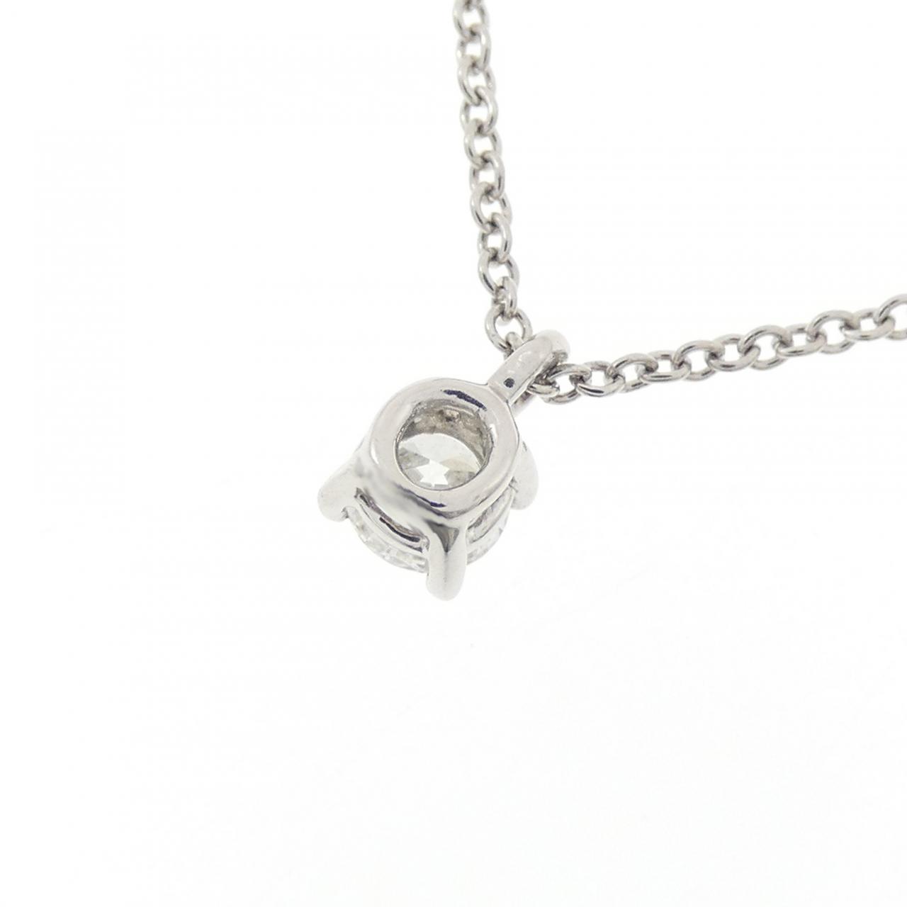 ティファニー ソリティア ネックレス 0.18CT I SI1 3EXT - Used A (230