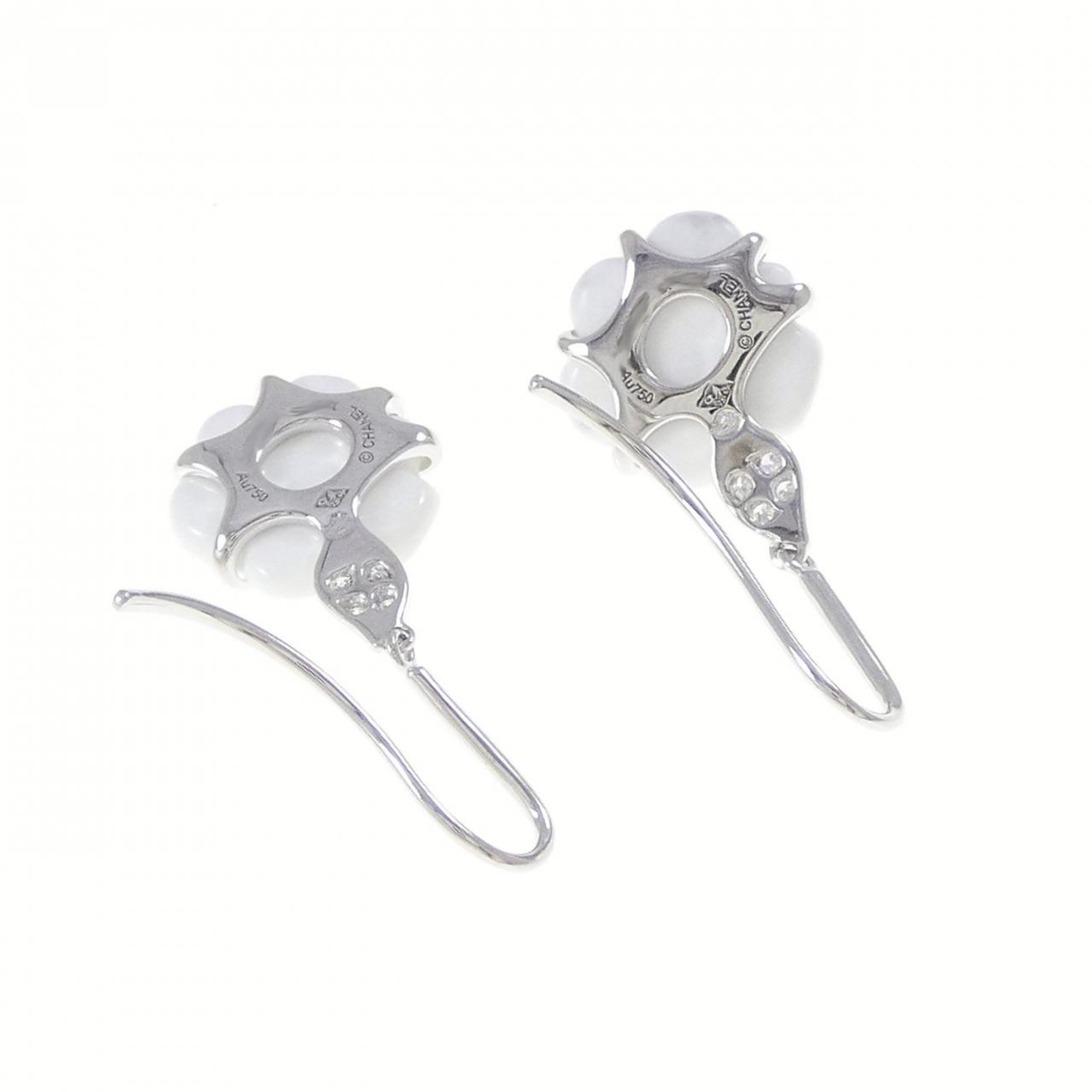 シャネル カメリア ピアス - Used A (230-000-121-4511) | MOLTS