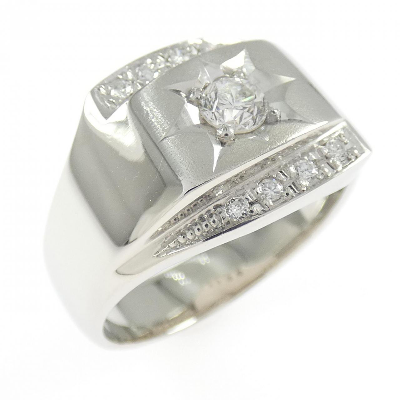 PT850 ダイヤモンド リング 0.31CT - Used B (260-008-203-7987) | MOLTS
