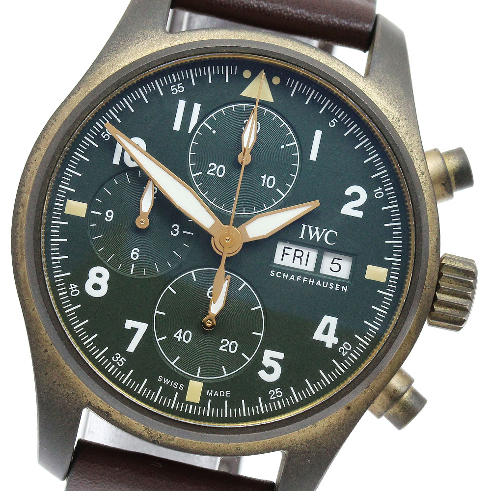 IWC IWC SCHAFFHAUSEN IW370603 パイロットウォッチ フリーガー クロノ