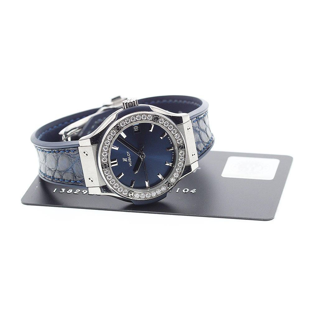 ウブロ HUBLOT 581.NX.7170.LR.1104 クラシックフュージョン ダイヤ