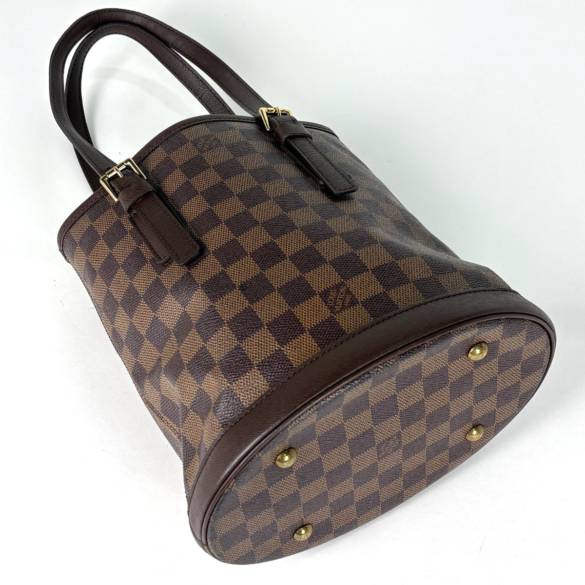 ルイ・ヴィトン Louis Vuitton マレ トートバッグ ダミエ ブラウン
