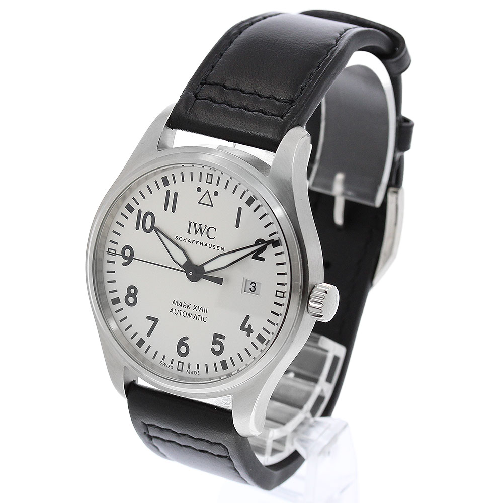 kazuyan 　IWC SCHAFFHAUSEN 自動巻き腕時計 IWC SCHAFFHAUSEN IW327017 パイロットウォッチ マークXVIII デイト