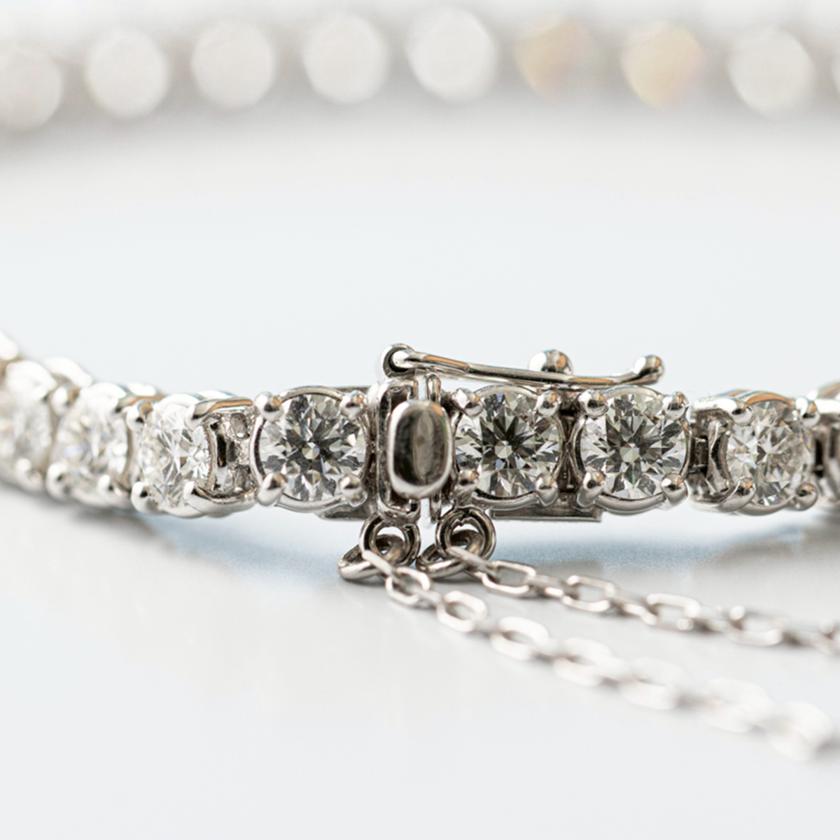 ミキモト テニスブレスレット プラチナ, ダイヤモンド | MOLTS