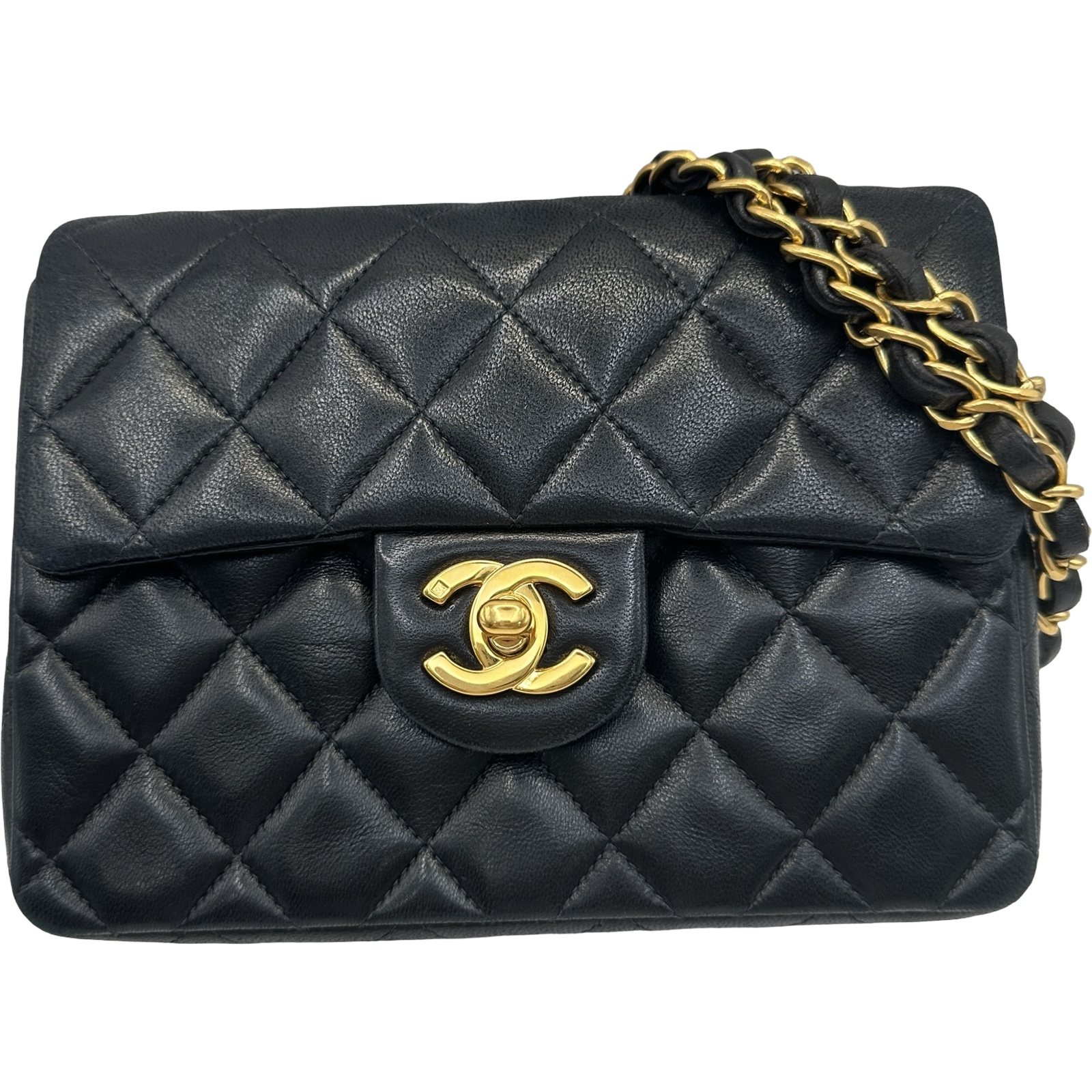 シャネル CHANEL ミニマトラッセ A01115 4番台 ショルダーバッグ