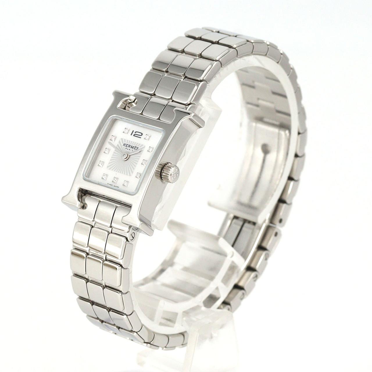 エルメス Hウォッチ 11P HH1.110 SS クォーツ - Used A (260-004-688