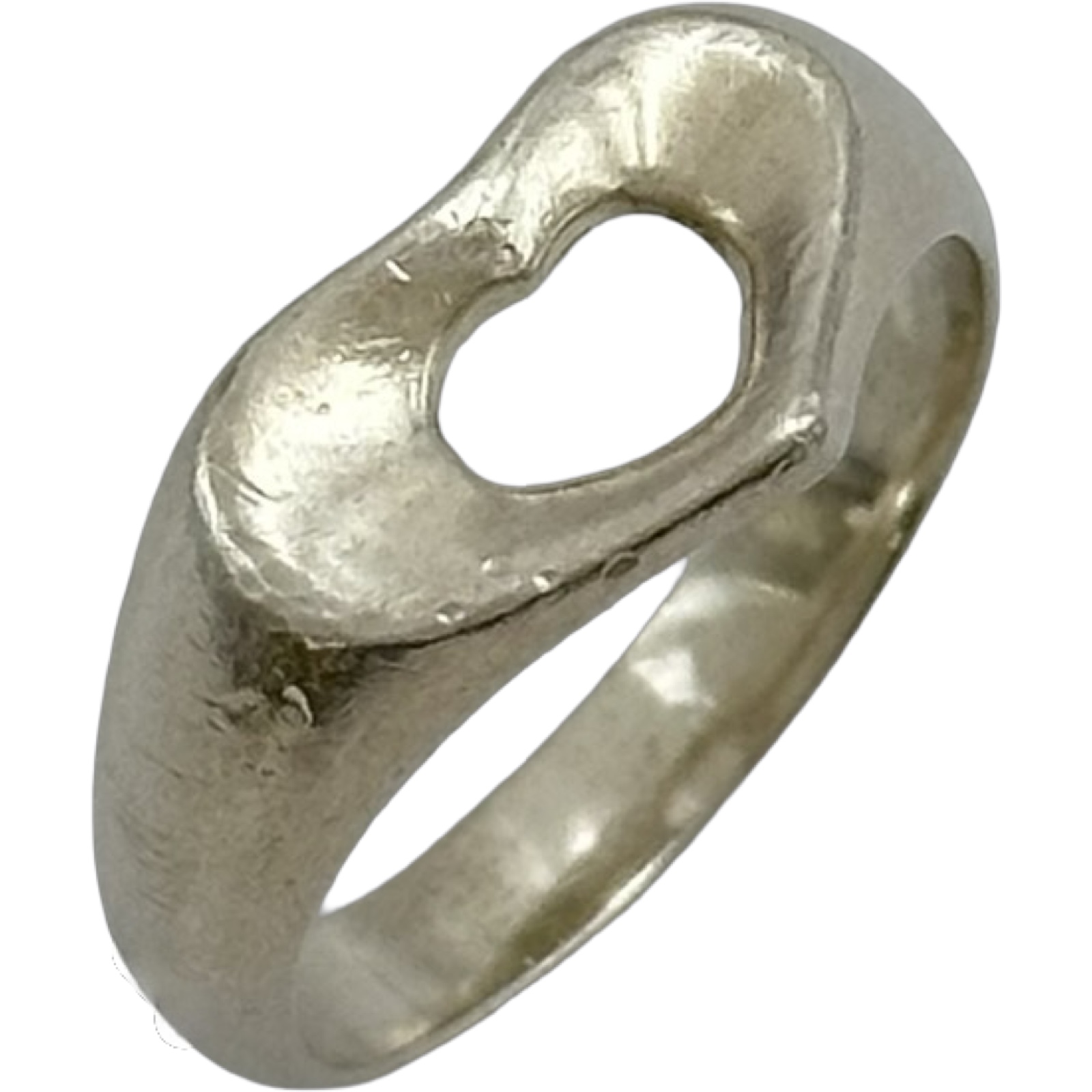 K10 Elenore Jewelry オープンハートリング #13 Open heart ring オープンハート 指輪 K10 Open Heart Ring 10金
