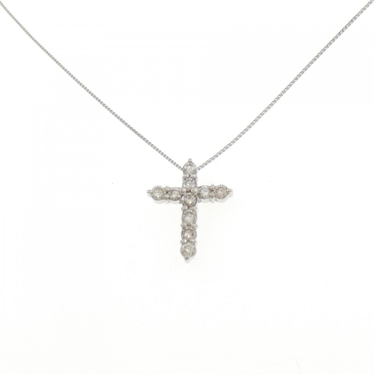 PT900/PT850 ダイヤモンド ネックレス 0.323CT | MOLTS