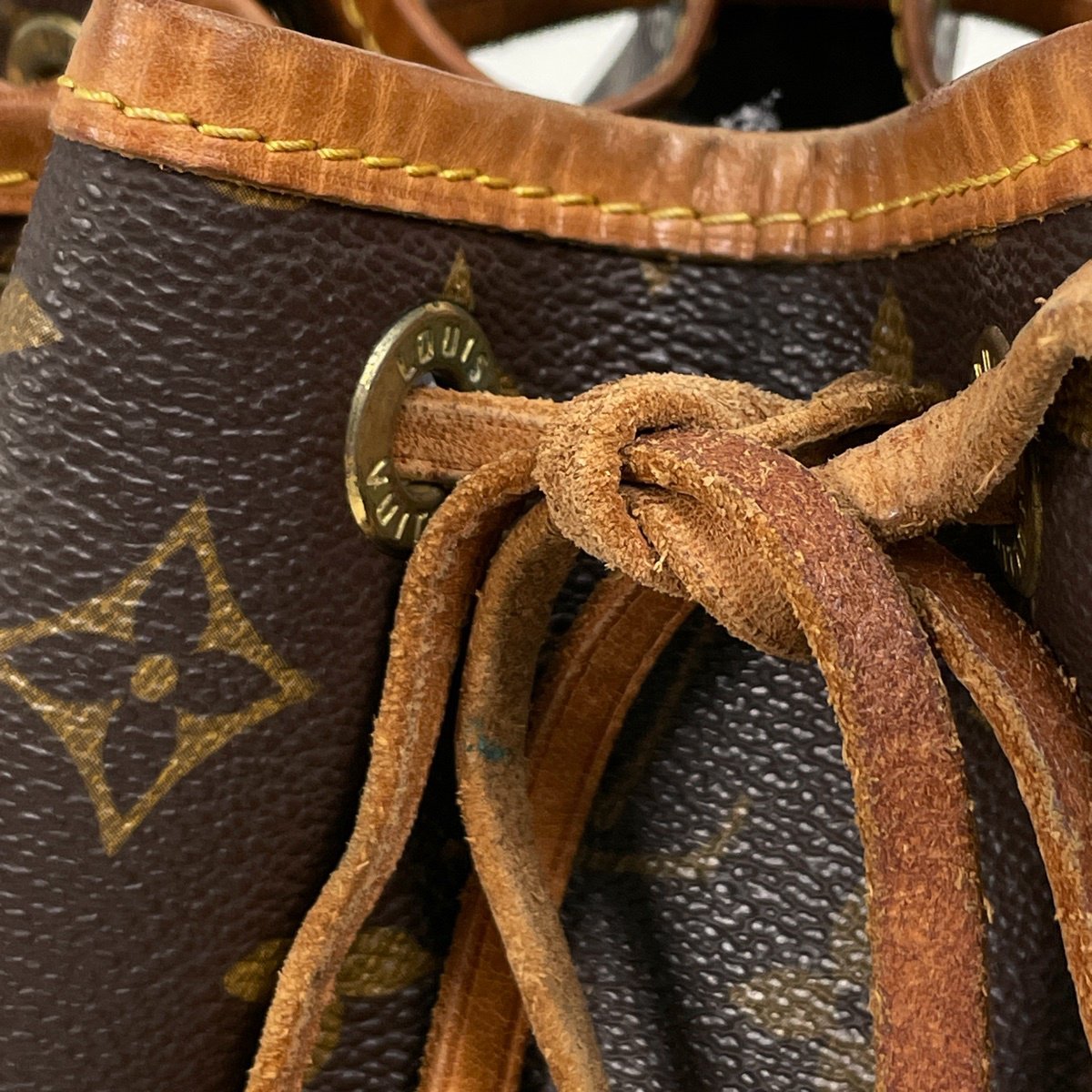 ルイヴィトン プチノエ モノグラム M42226 巾着 ショルダーバッグ ルイ・ヴィトン Louis Vuitton プチ ノエ ワンショルダー 肩掛け 巾着