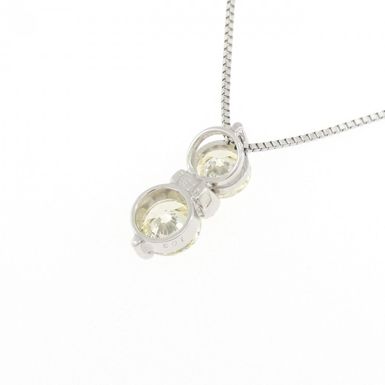 PT900/PT850 ダイヤモンド ネックレス 1.03CT - Used B (270-004-365