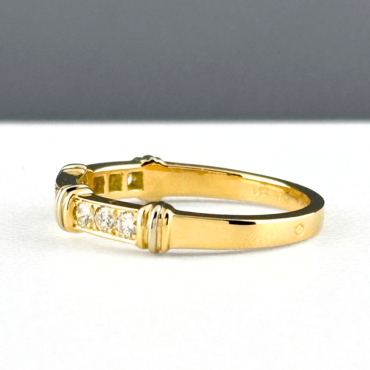 カルティエ CARTIER コンテッサ リング YG イエローゴールド 指輪