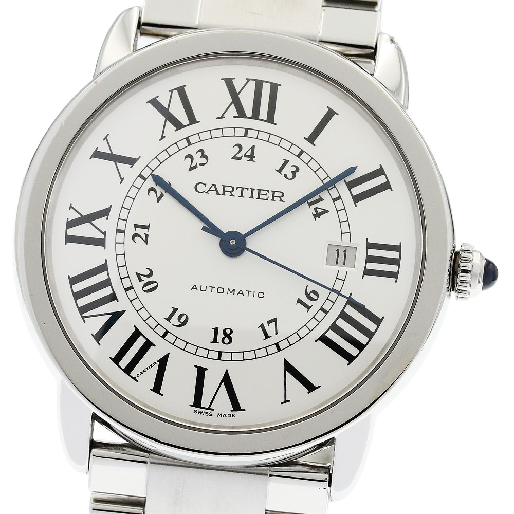 カルティエ CARTIER WSCL0017 クレドゥカルティエ デイト 自動巻き レディース 良品 _914325 Cartier - カルティエ CARTIER WSCL0017 クレドゥカルティエ デイト