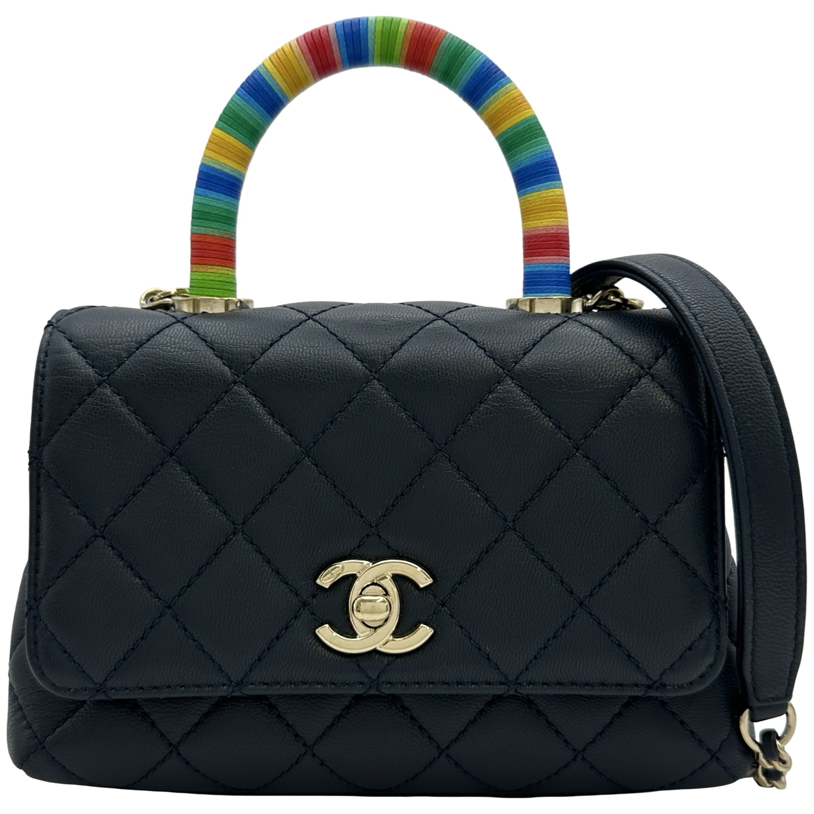 シャネル CHANEL ココハンドルXXS AS2215 31番台 ショルダーバッグ