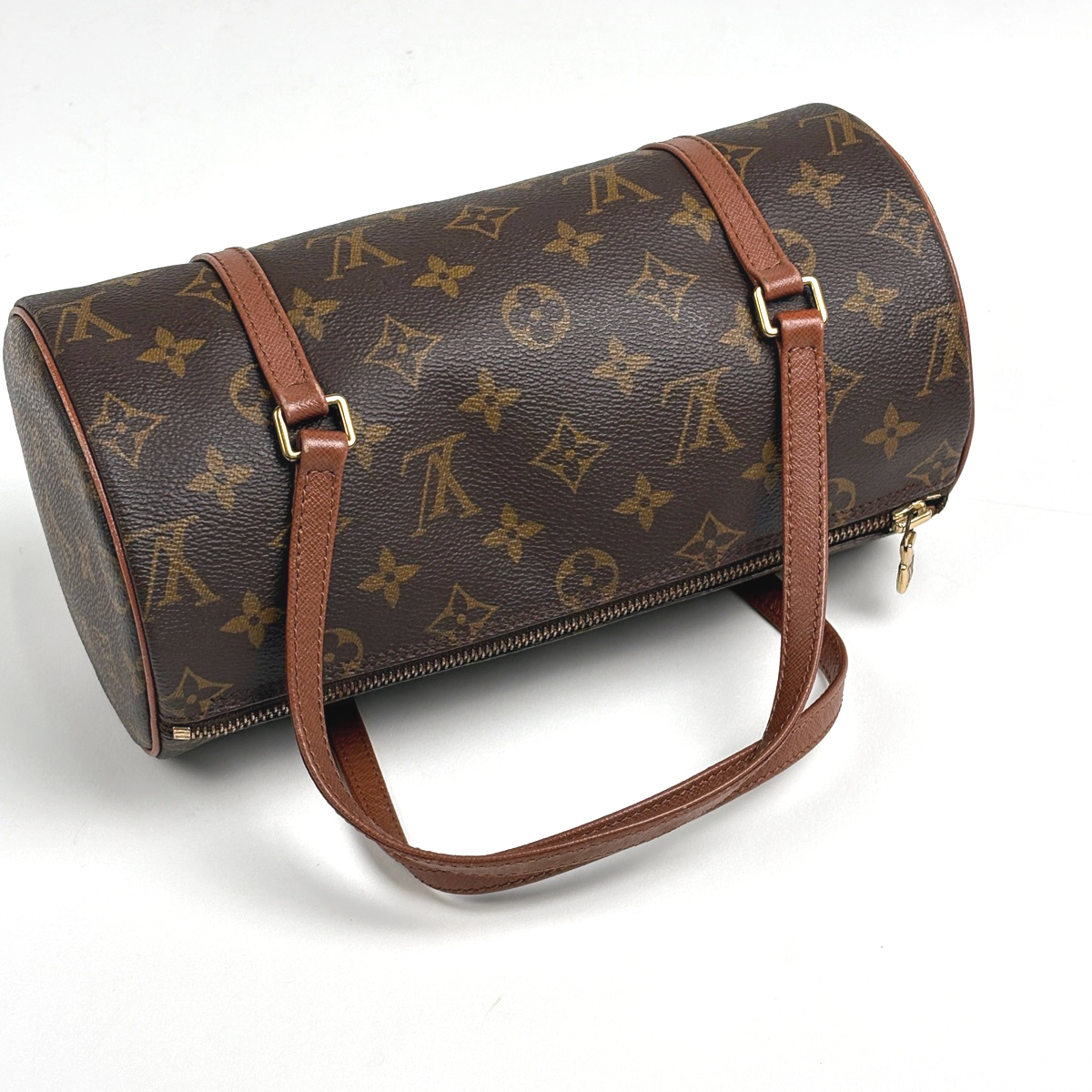 ルイ・ヴィトン Louis Vuitton パピヨン 26 筒型 旧旧型 ハンドバッグ
