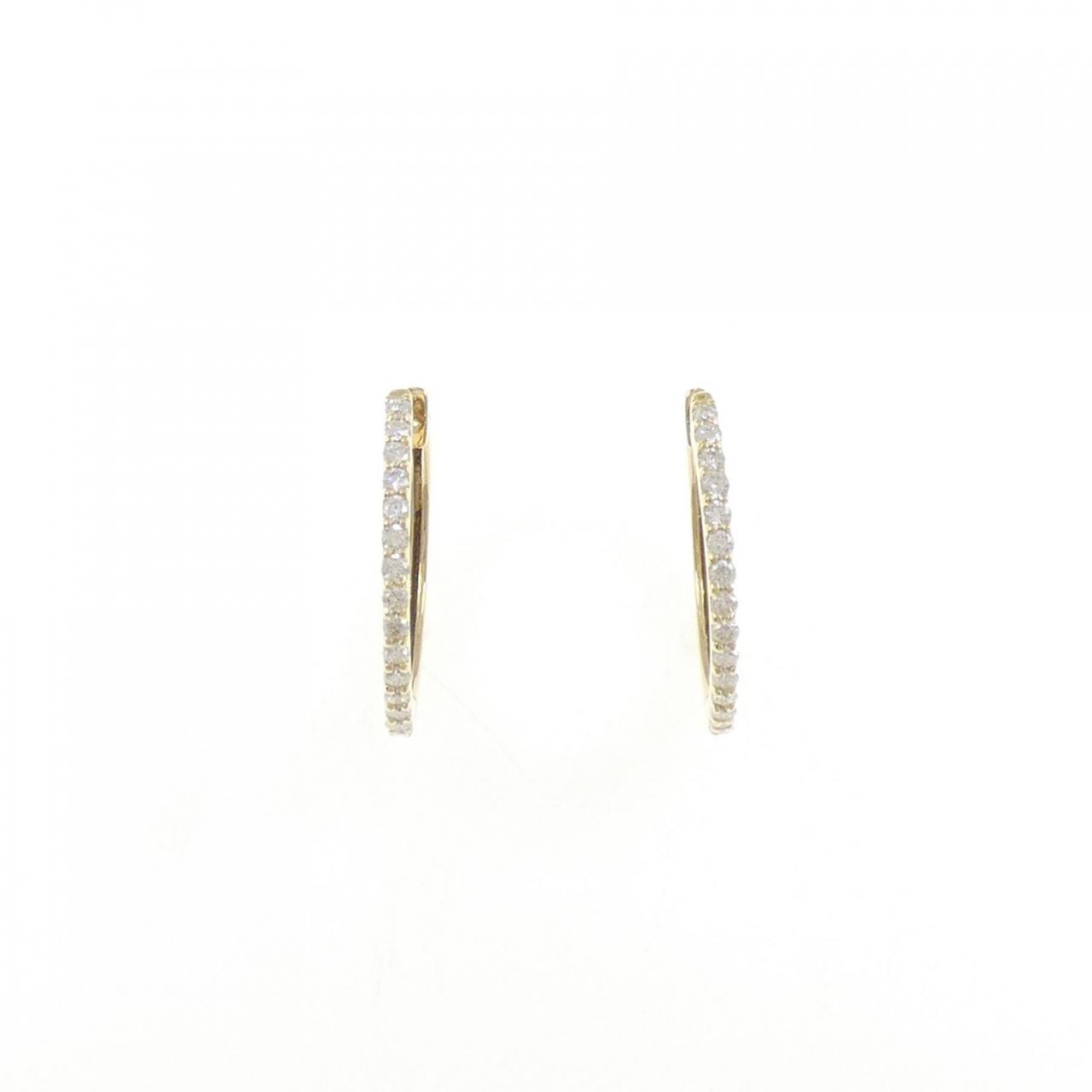リメイク】K18YG ダイヤモンド ピアス 0.30CT - 未使用品 (270-004-212 