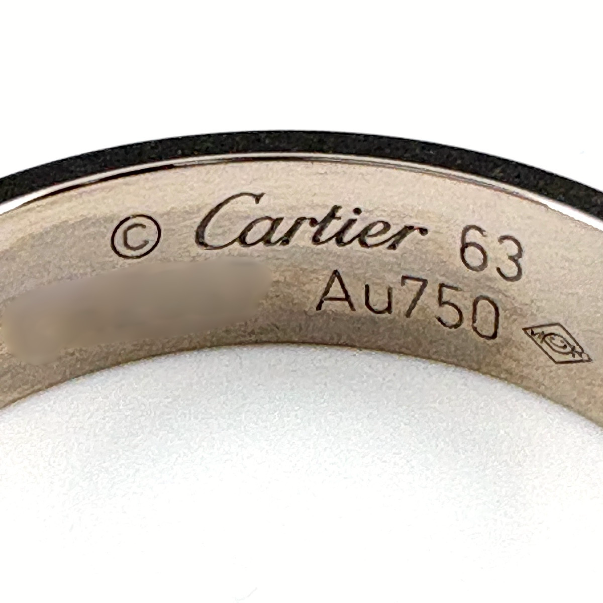 カルティエ CARTIER ラブリング 指輪 リング 22.5 750 メンズ 【中古