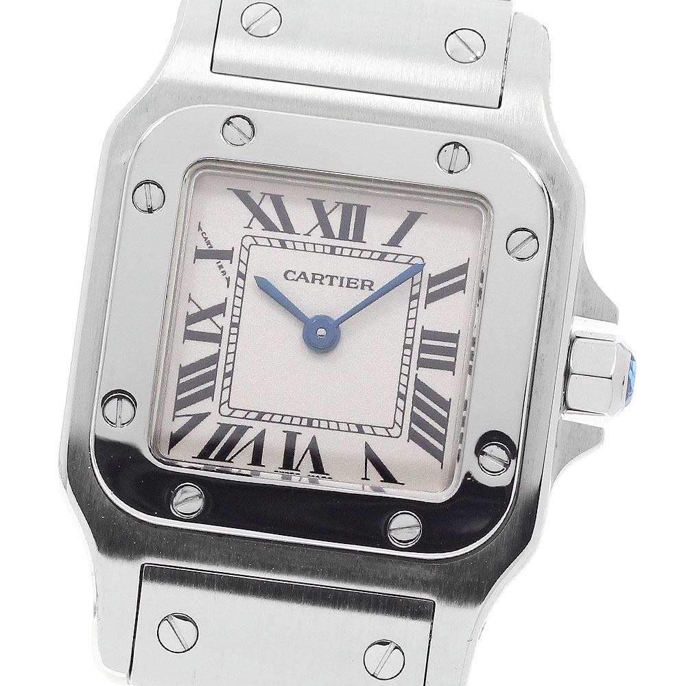 カルティエ CARTIER W20056D6 サントスガルベ SM クォーツ レディース