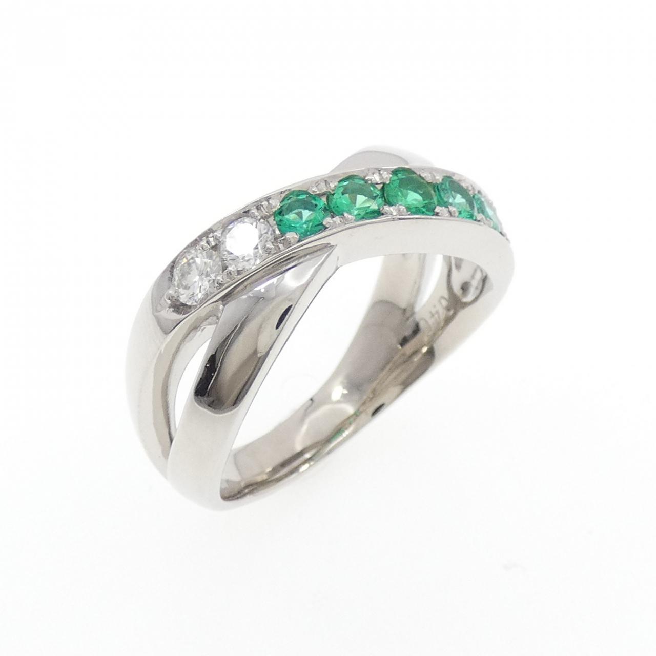 PT900 エメラルド リング 0.98CT - Used A (230-000-481-8808) | MOLTS