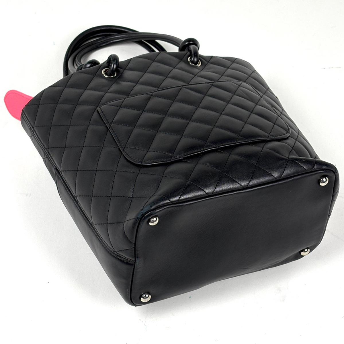 シャネル CHANEL カンボンライン ミディアム トートバッグ ココマーク