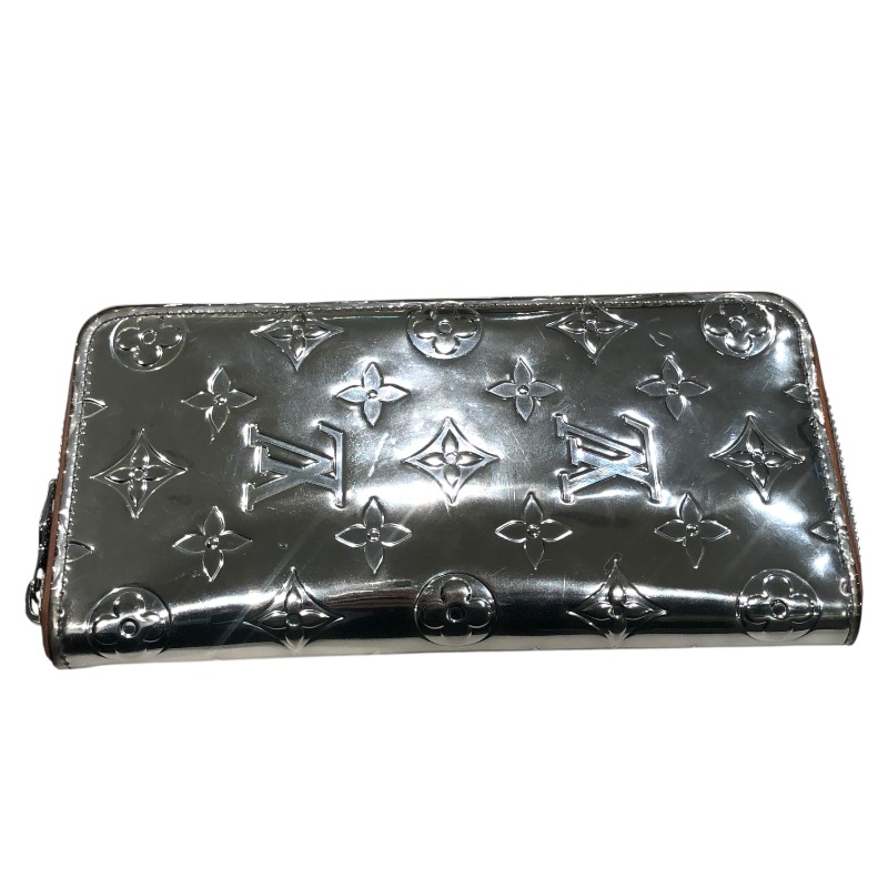 【中古】LOUIS VUITTON ジッピーウォレット･ヴェルティカル M80808 シルバー　ルイヴィトン[17][240017754353] ルイヴィトン)M80808ジッピーウォレット・ヴェルティカル長財布 (Louis