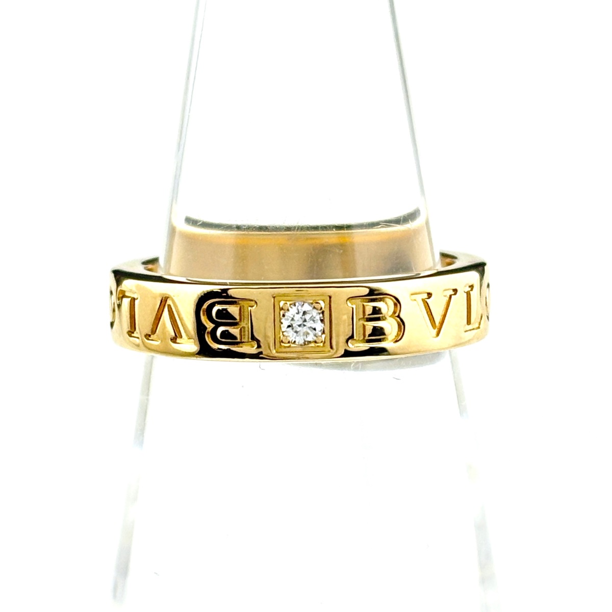 ブルガリ BVLGARI ブルガリブルガリ ダブルロゴ リング YG イエロー 