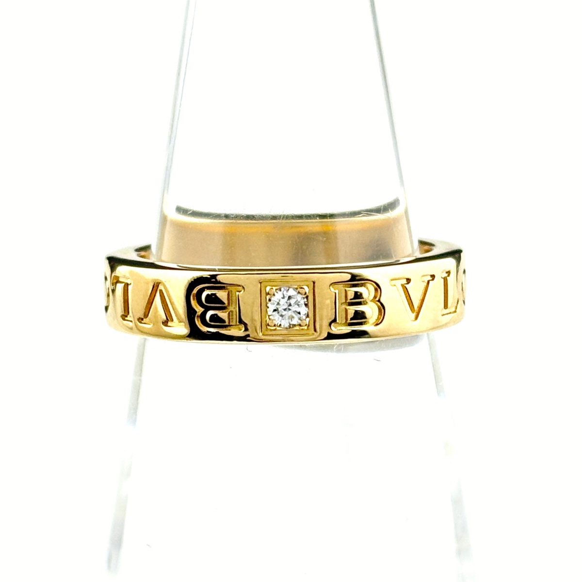 ブルガリ BVLGARI ブルガリブルガリ ダブルロゴ リング YG イエロー