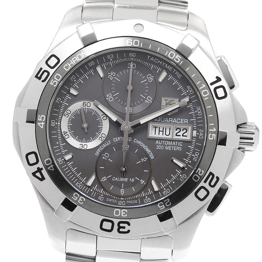 タグホイヤー TAG HEUER CAF2112 アクアレーサー クロノグラフ デイト