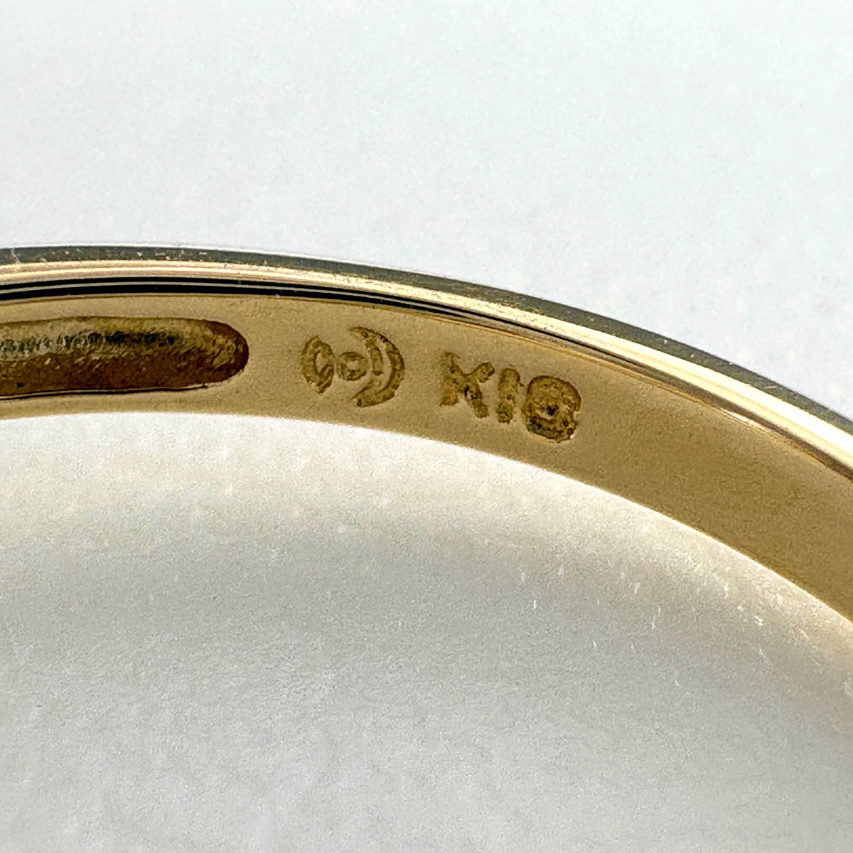 タサキ TASAKI サファイア リング YG イエローゴールド リング 10.5号 