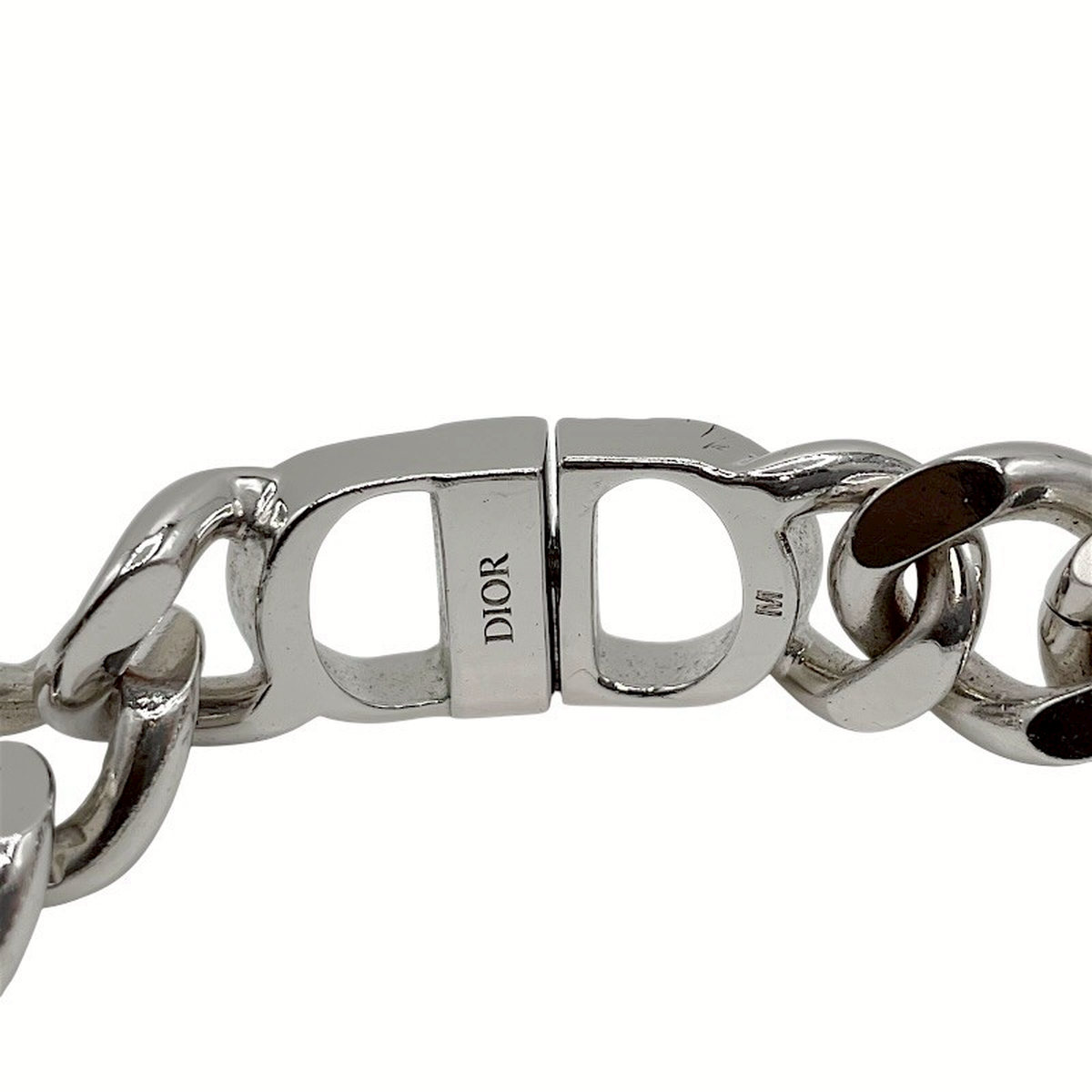 ディオールオム DIOR HOMME CDアイコンチェーンリンクブレスレット