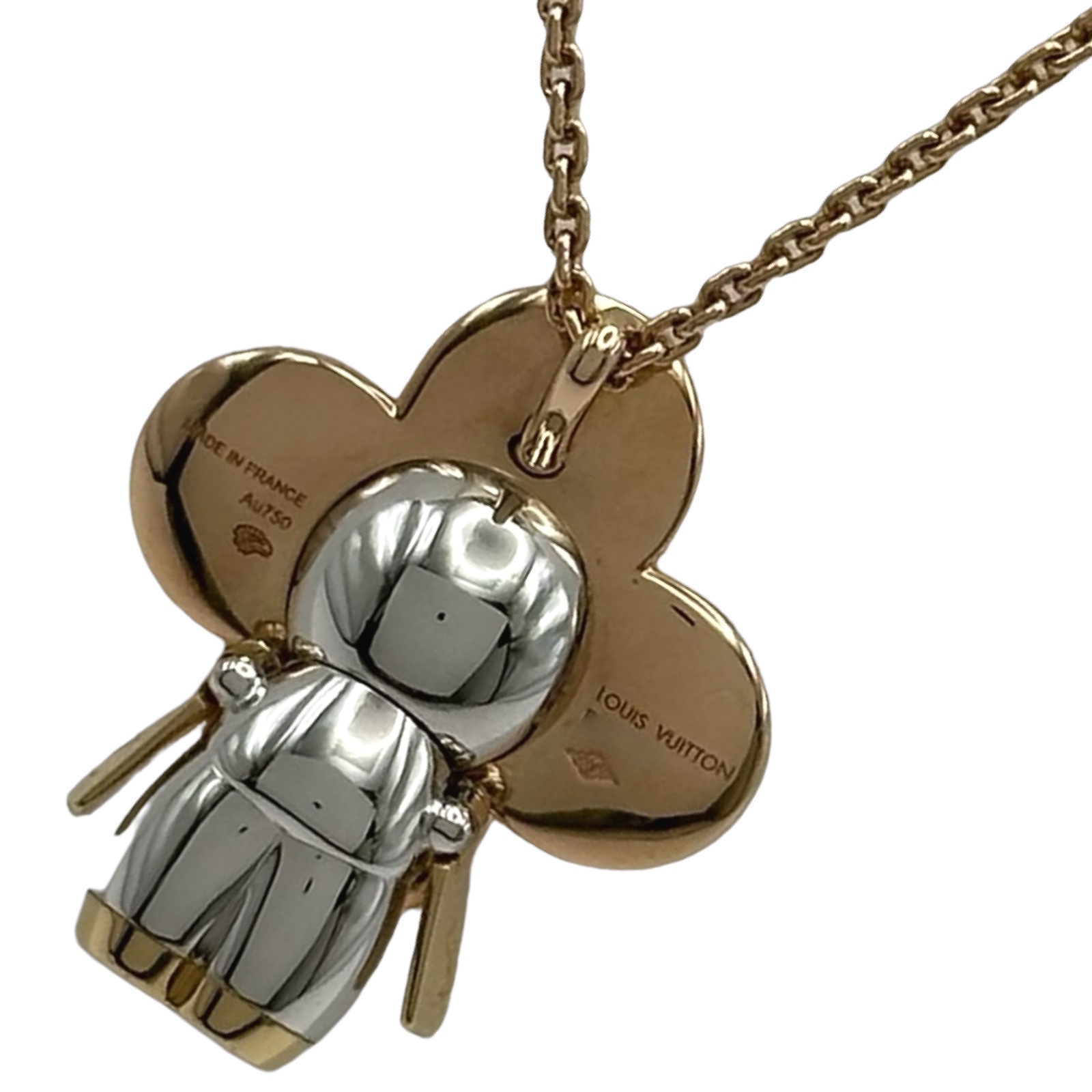 ルイ・ヴィトン LOUIS VUITTON ヴィヴィエンヌネックレス Q93800