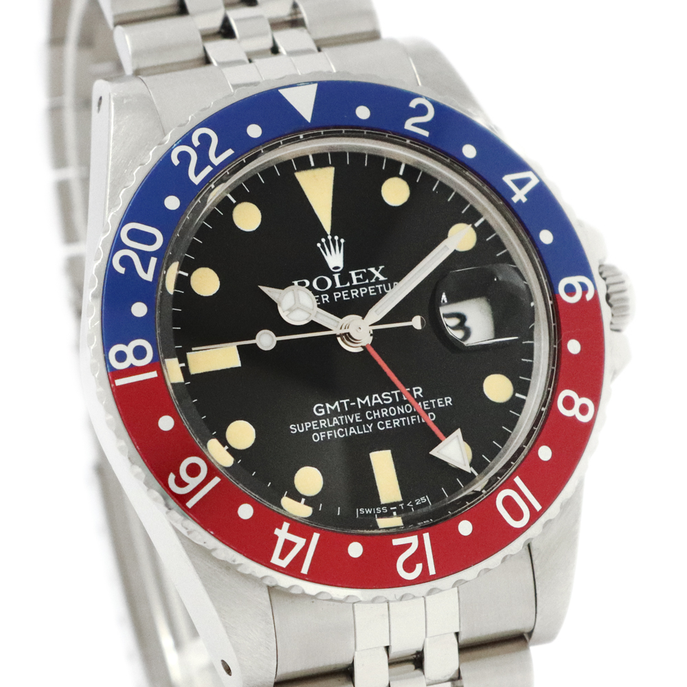 ロレックス（ROLEX）GMTマスター 16750 ペプシベゼル〔1982年頃の製造