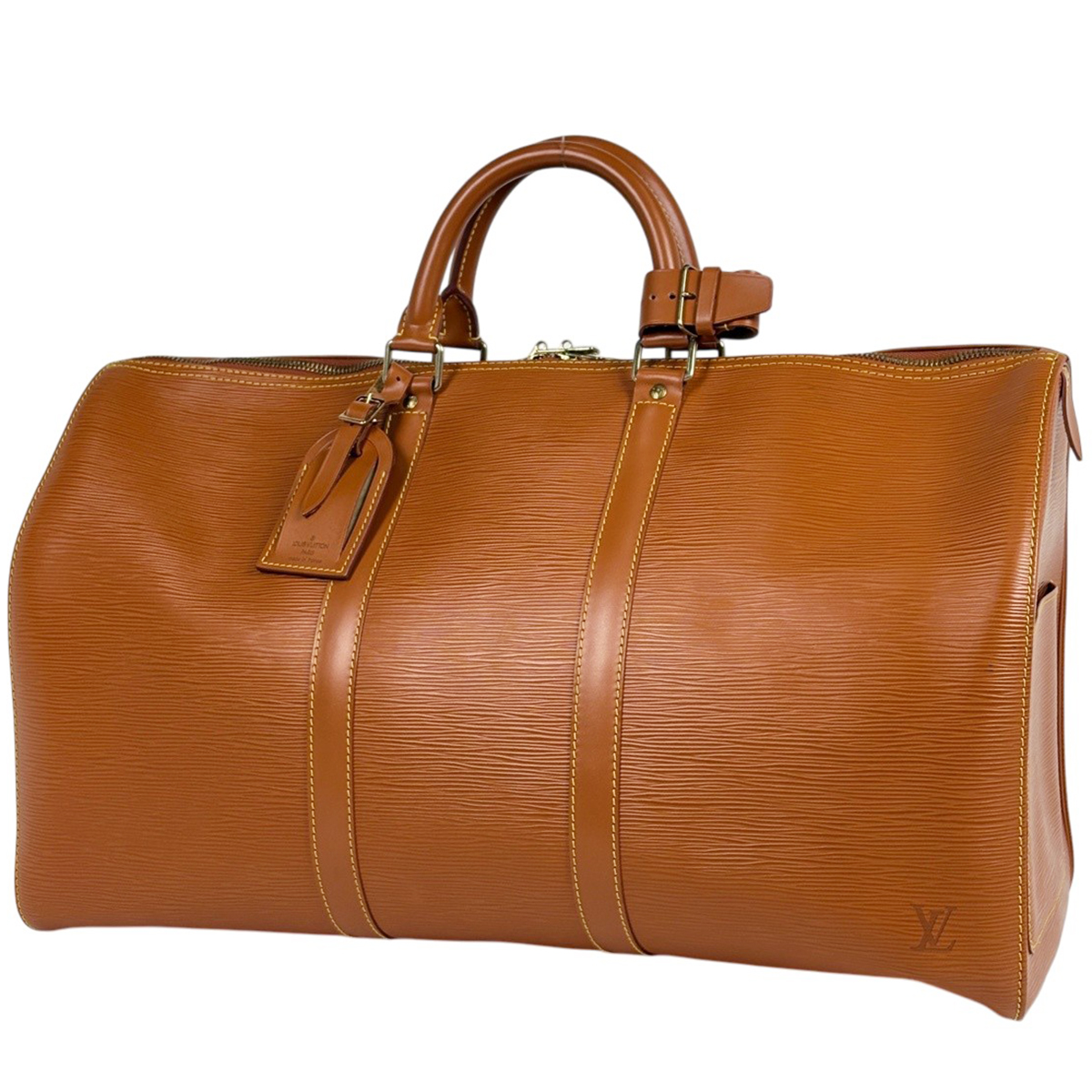 ルイ・ヴィトン Louis Vuitton キーポル50 ボストンバッグ エピ