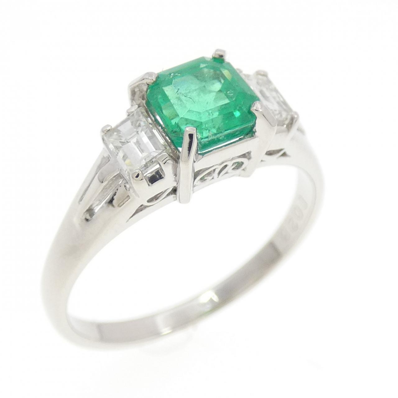 PT900 エメラルド リング 0.23CT - Used B (230-000-567-7220) | MOLTS