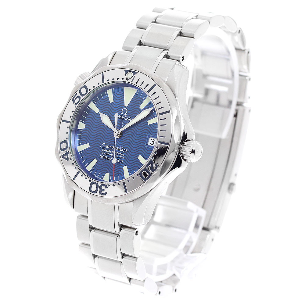 オメガ OMEGA 2253.80 シーマスター300 デイト 自動巻き ボーイズ 良品