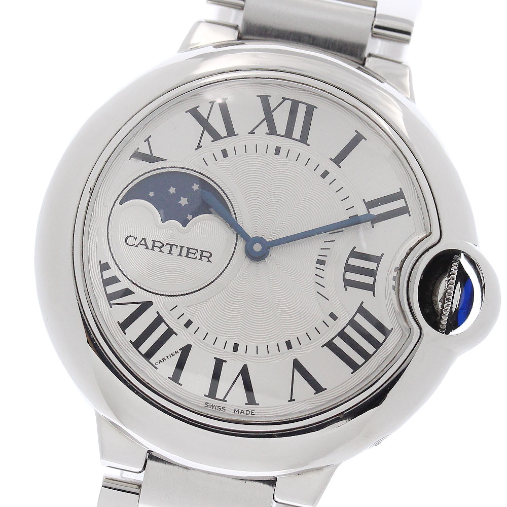 カルティエ CARTIER パンテール LM ラウンド 2ロウ デイト クォーツ