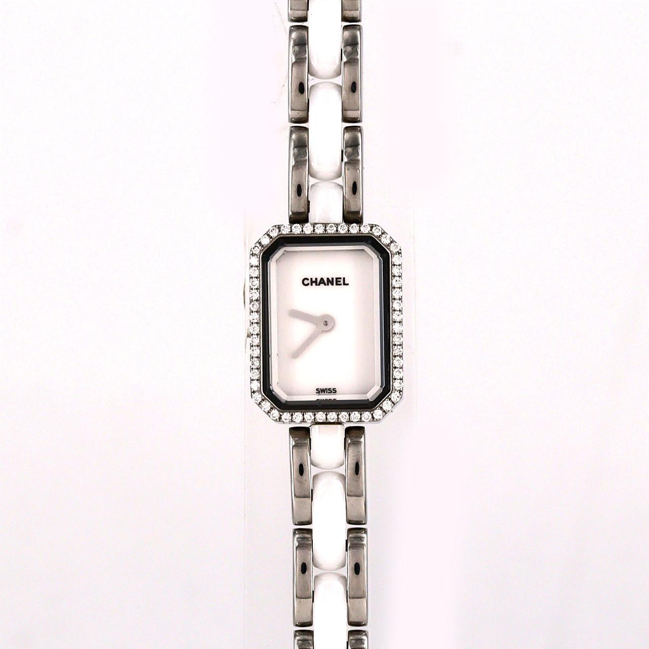 ノーメンテナンス還元価格】シャネル プルミエール SSxセラミック/D