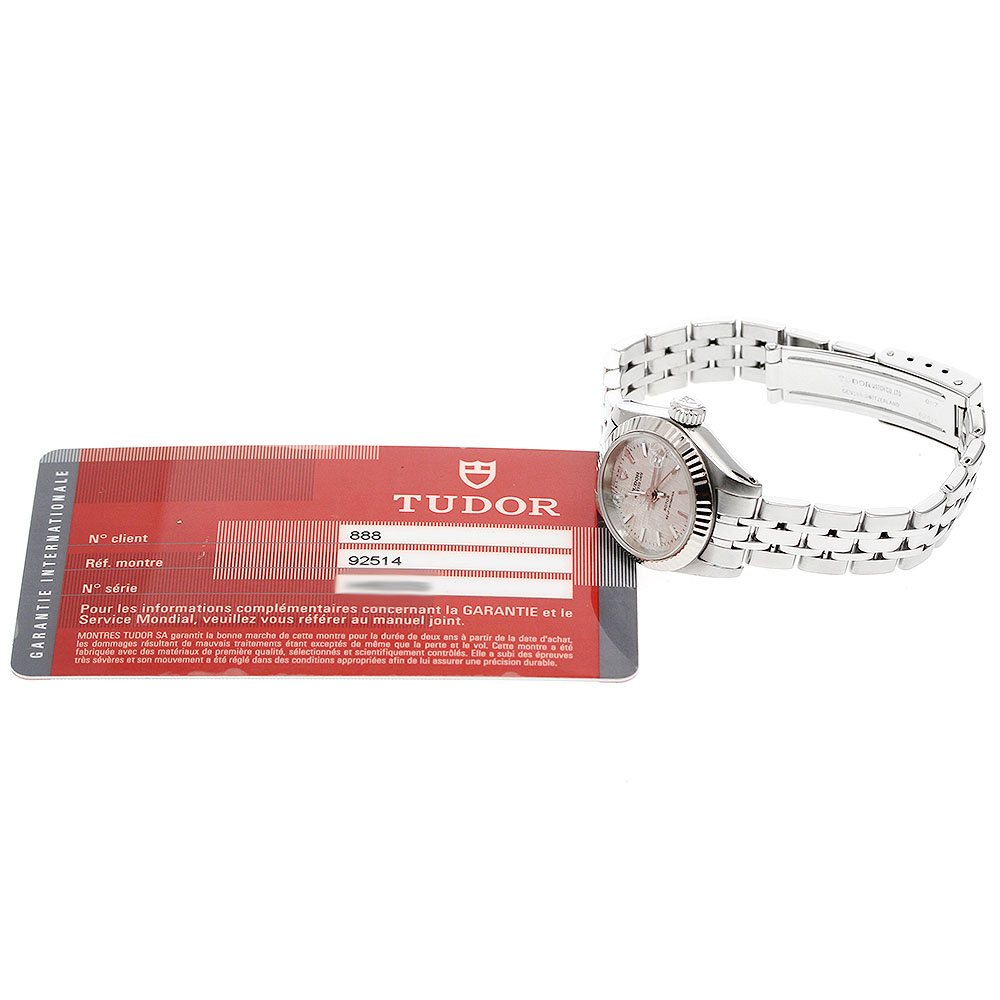 チュードル TUDOR 92514 プリンセスデイト WGベゼル 自動巻き レディース 良品 保証書付き_944527 チューダー(チュードル) プリンセスデイト 92514 | 時計・ブランド