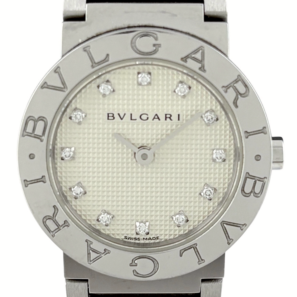 ブルガリ BVLGARI ブルガリブルガリ BB26SS 腕時計 SS ダイヤモンド