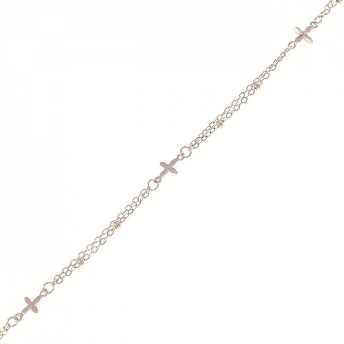 585YG/585PG クロス ブレスレット | MOLTS