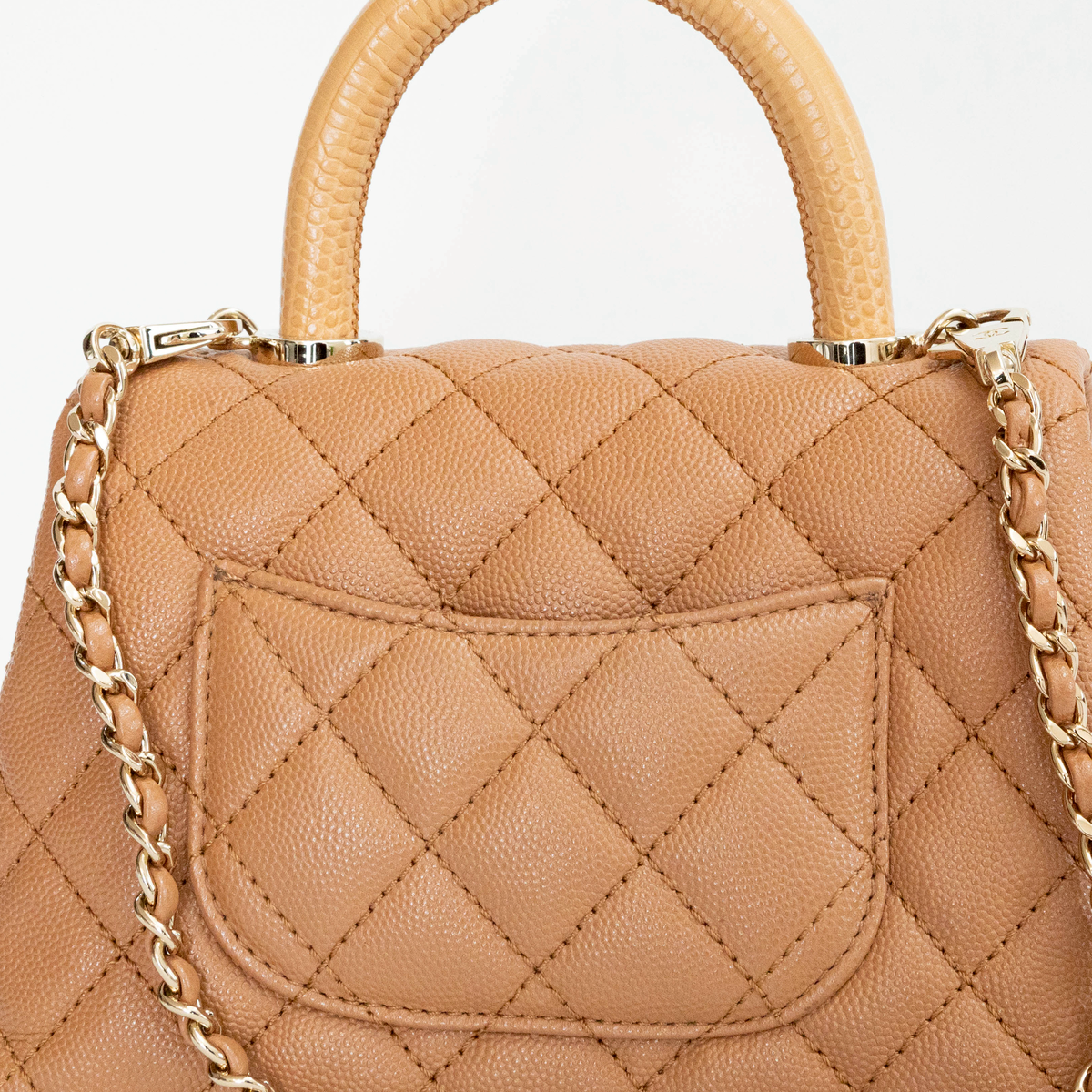 最終価格‼️CHANEL ココハンドルxxs ココハンドル19 ココハンドル ココハンドル19 XXS 2WAYハンドバッグ キャビア 黒 シャンパン