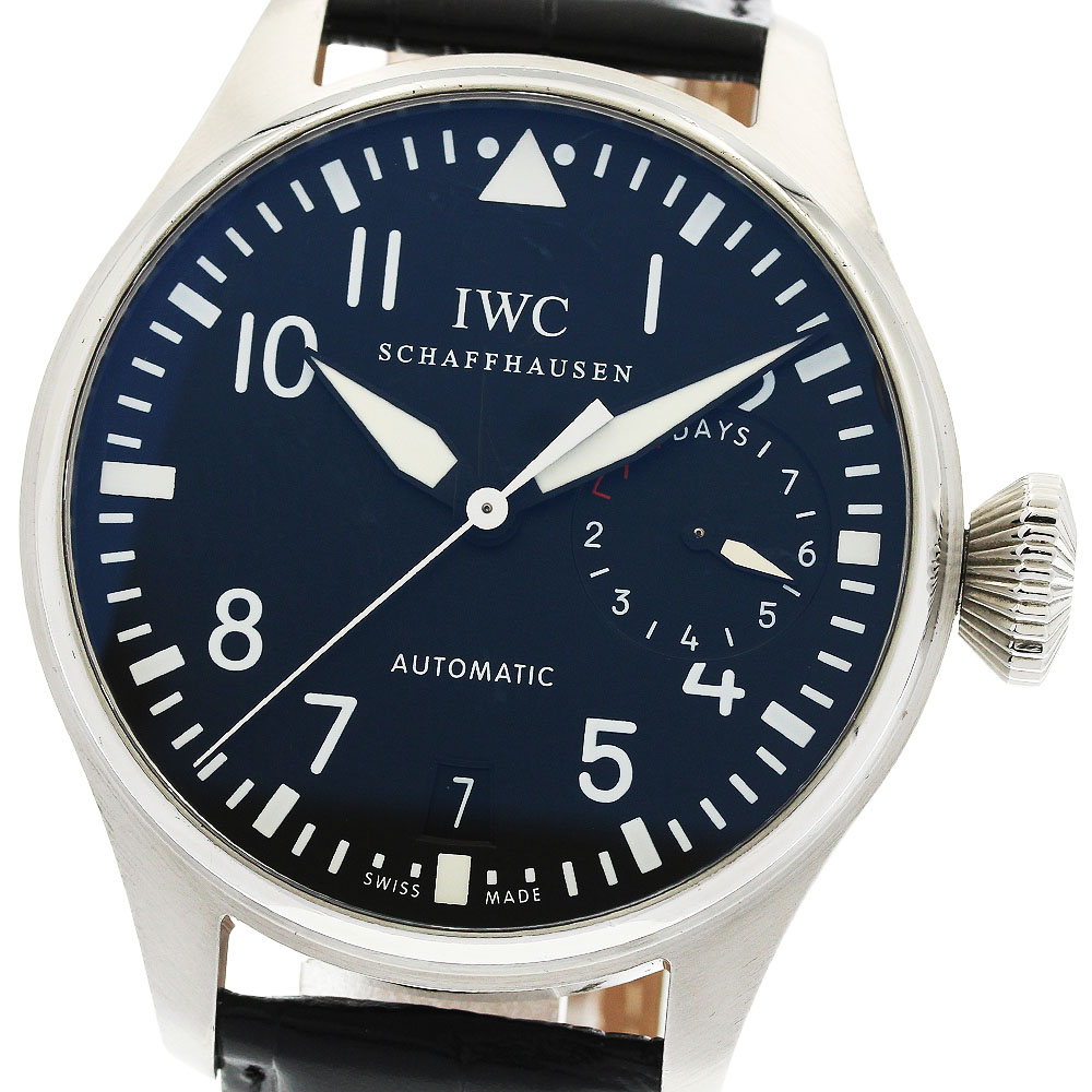 kazuyan 　IWC SCHAFFHAUSEN 自動巻き腕時計 IWC SCHAFFHAUSEN IW327017 パイロットウォッチ マークXVIII デイト