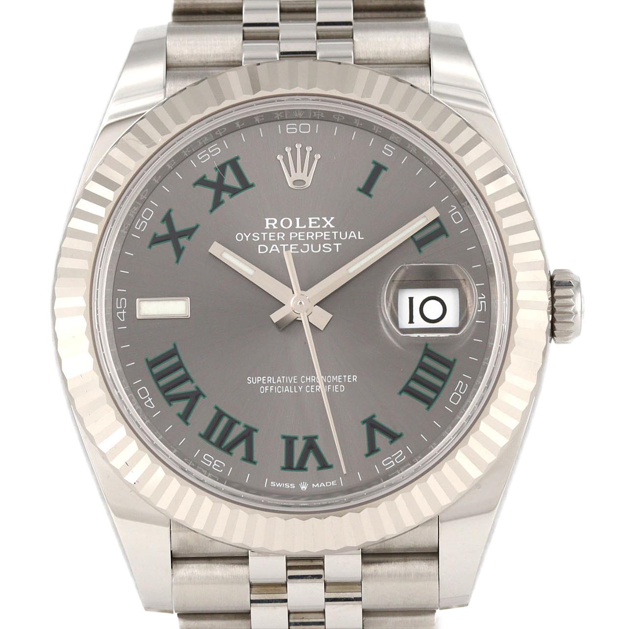ロレックス デイトジャスト 自動巻き 腕時計 ロレックス デイトジャスト 126334 SSxWG 自動巻 ランダム番 | MOLTS