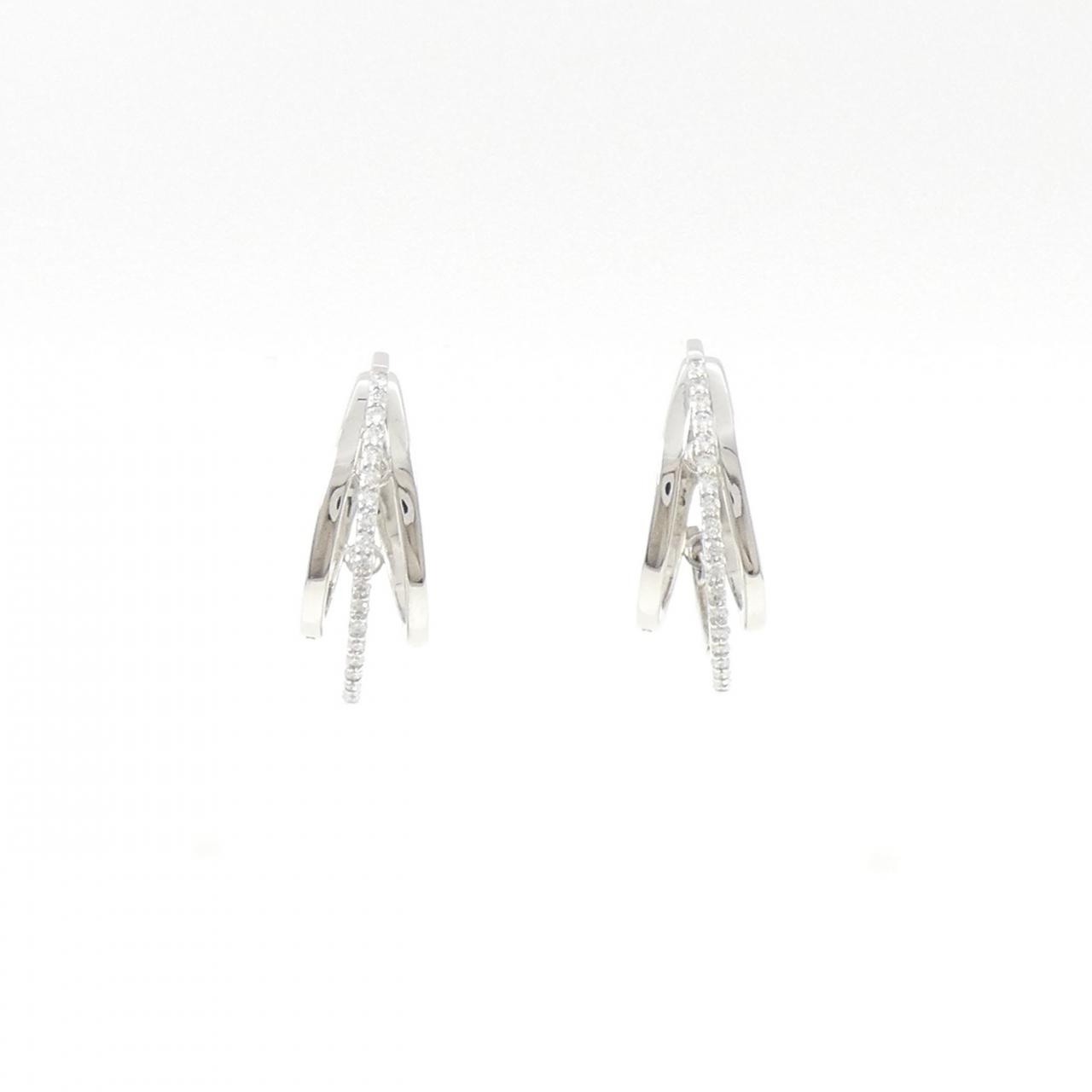 PT900 ダイヤモンド ピアス 0.78CT - Used A (230-000-435-3231) | MOLTS