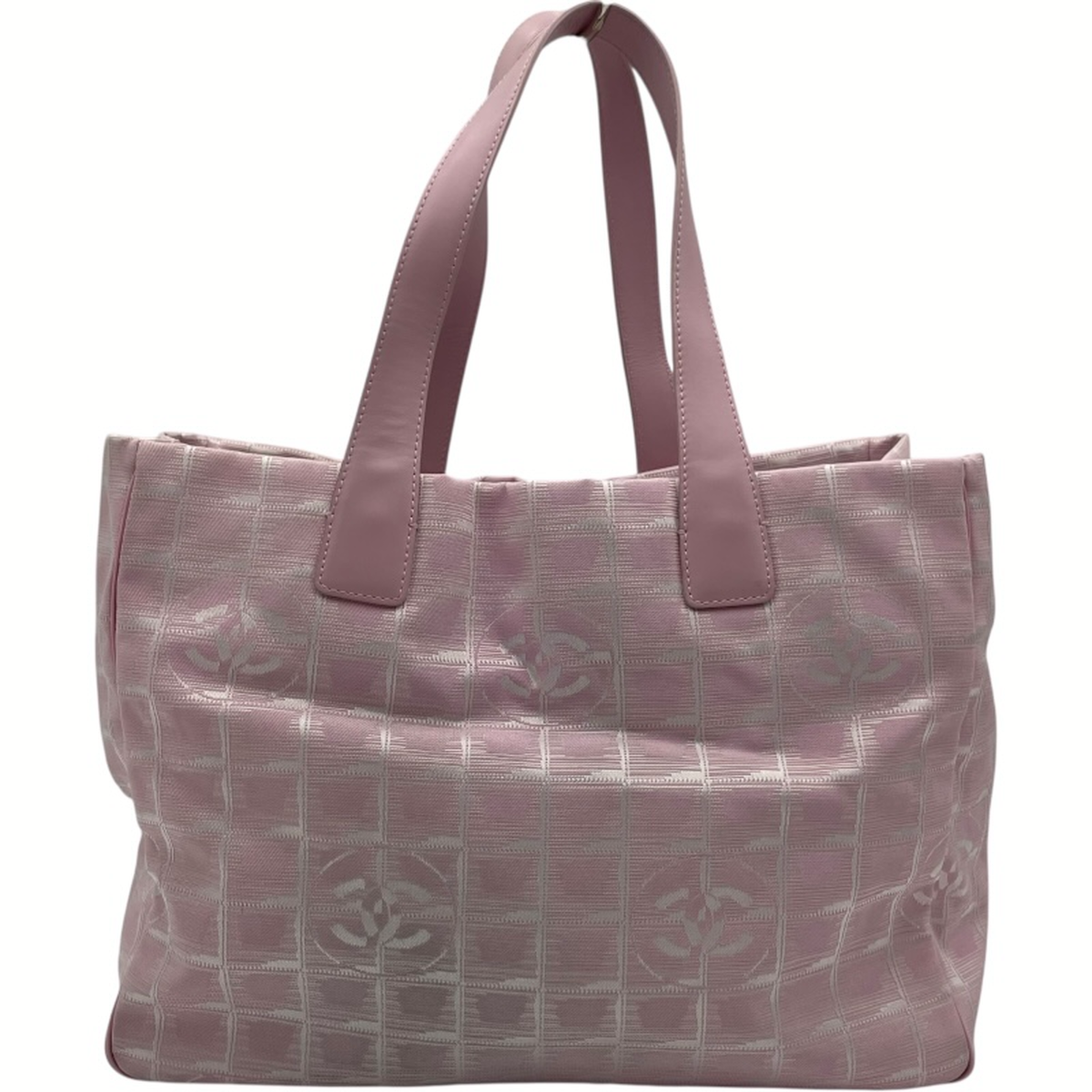 CHANEL シャネル ニュートラベルラインMMトートバッグ 8番台 保存袋付き CHANELシャネル ニュートラベルラインMM 正規品 シャネル 8番台 ニュー