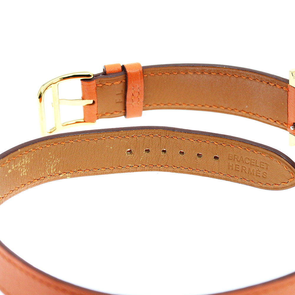 エルメス HERMES HH1.201 Hウォッチ ドゥブルトゥール クォーツ レディース _950153 エルメス HERMES HH1.201 Hウォッチ ドゥブルトゥール クォーツ