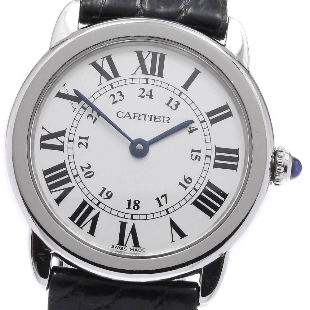 カルティエ CARTIER W6701005 ロンドソロ LM デイト クォーツ メンズ