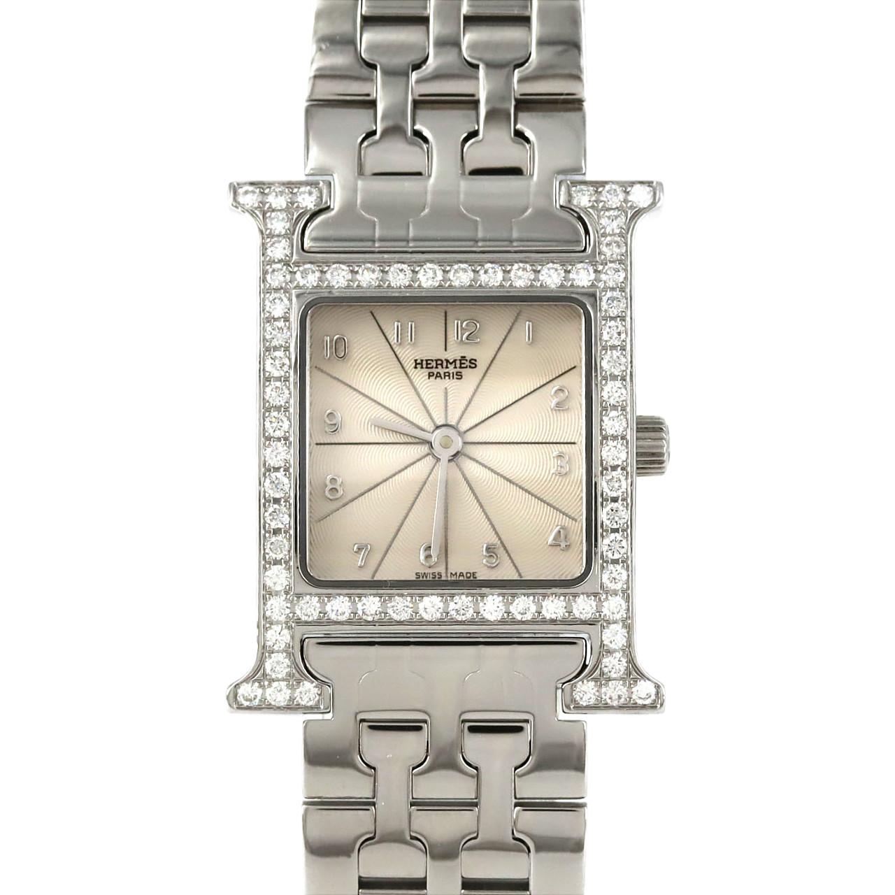 エルメス Hウォッチ/D HH1.230 SS クォーツ エルメス Hウォッチ/D HH1.230 SS クォーツ - Used A | MOLTS